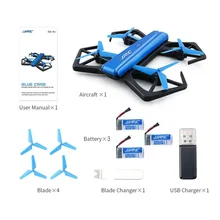 JJR/C H43WH wifi FPV Дрон таймер квадкоптер складной g-сенсор Мини RC селфи Дрон Квадрокоптер с 3 батареями