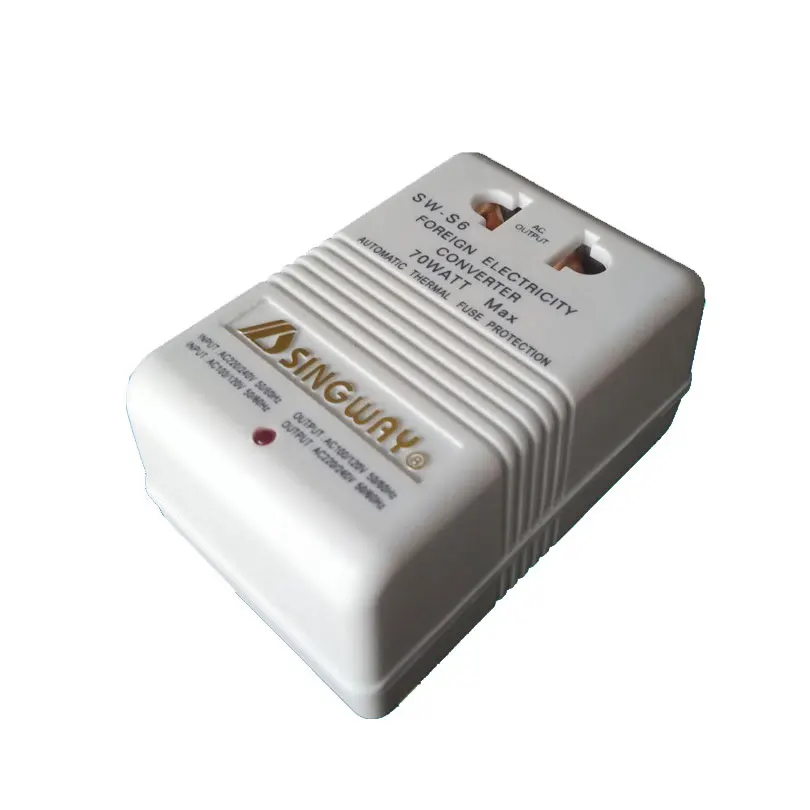 New Charger professional convert 220V To 110V Step Up/Down Dual Voltage 110 to 220 Converter Transformer Travel Adapter Switch