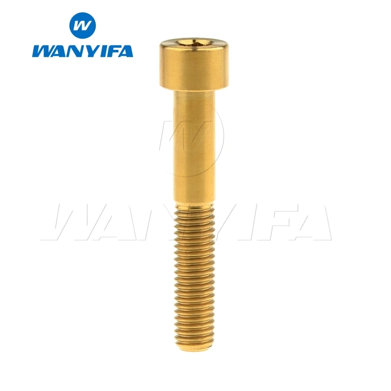 Wanyifa M8x15 20 25 30 35, 40 45 50 60 70 мм клеймо Винт С Титановым болтом для велосипедного тормоза велосипеда части