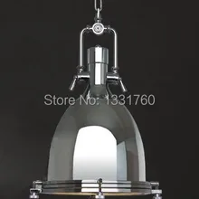 Хромированная, бронзовая Подвесная лампа BENSON, винтажный светильник, промышленный стиль, лофт, светильник, освещение для кухни, рабочего места