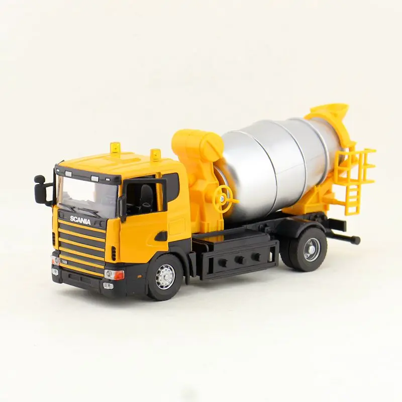 Free Shipping/143 Scale/Diecast Metal Model/Scania Cement Mixer Truck Toy Car/Educational