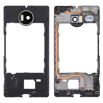 

H Middle Frame Bezel with Flashlight & Speaker Ringer Buzzer & Vibrating Motor for Microsoft Lumia 950 XL