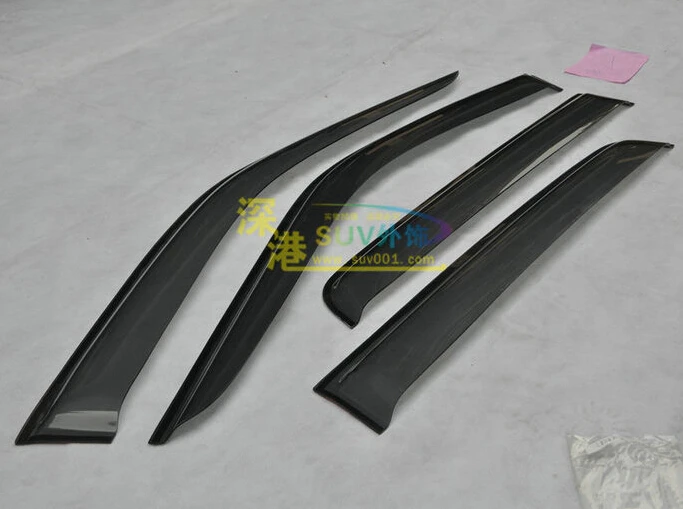 

For LAND ROVER Freelander 2 2008-2015 Car Styling Exterior Window Visor Vent Shades Sun Rain Guard Cover 4pcs