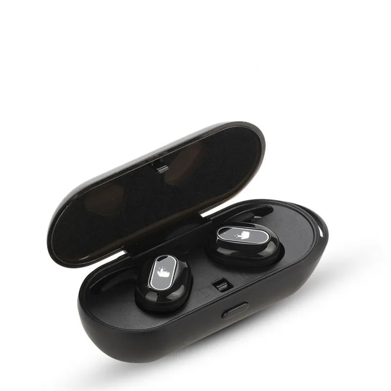 New T03 Plus Wireless Mini Waterproof Earphone Bluetooth Earbud Earpiece Music Earphone Handsfree of Microphone for Smart Phone