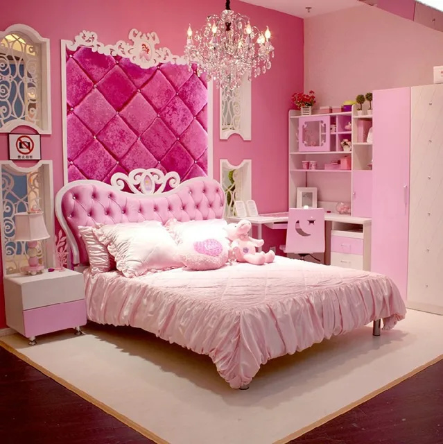 stile europeo mdf rosa della ragazza della principessa 4 pz camera ... stile europeo mdf rosa della ragazza della principessa 4 pz camera ...