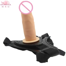 APHRODISIA Strap on Dildo for Women Strapon Anal Dildo Lesbian Strapons Dong Dildo Strap on for Anal Couples Gay Sex Products