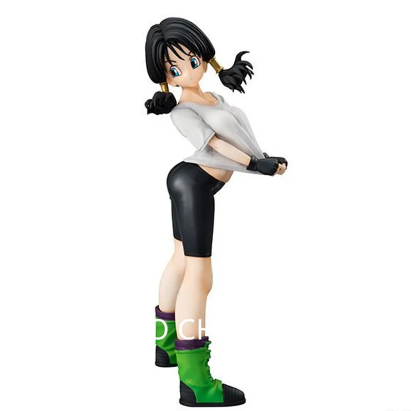 

Anime Dragon Ball Z A Martial Arts World Great Saiyaman Son Gohan Wife Videl PVC Action Figure Collectible Model Toy 17CM G230
