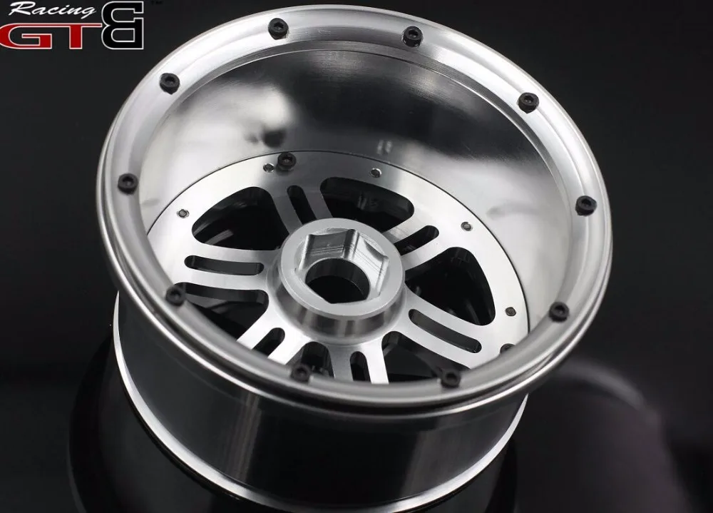 GTB racing LOSI 5IVE-T Металл восемь gore 4 шт. Ступица колеса+ 4 шт. outter beadlock+ 4 шт. внутренний beadlock