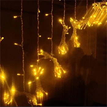 

Led Curtain Christmas String Fairy lights AC220V EU Plug Garland Lamp Decorations for Home Party Garden Wedding Holiday lighting