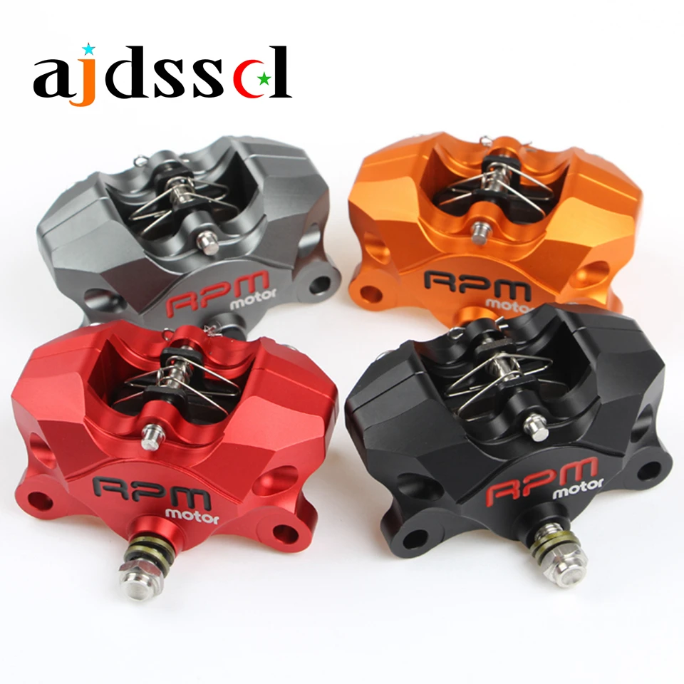 Universal 84mm Motorcycle Brake Calipers Modified 34mm*2 pistons brake calipers for Ducati