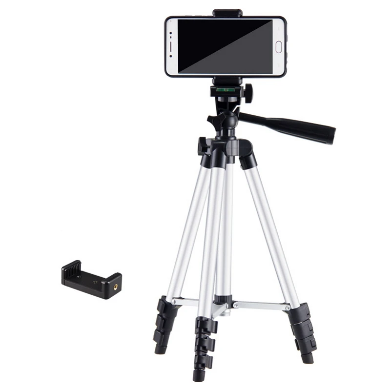 150cm Smartphone Camera Tripod with Phone Holder Portable