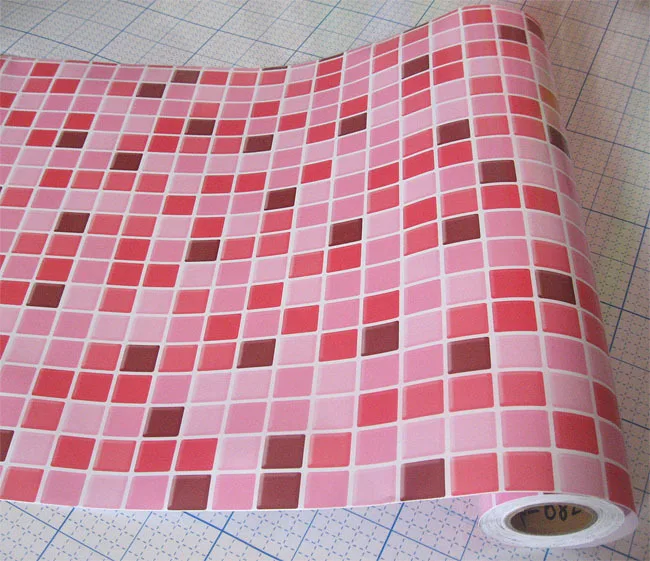 

self adhesive Wallpaper Waterproof Bathroom Tile Stickers Mosaic Stickers