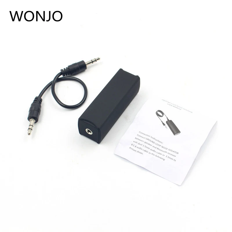 

Car Speaker Audio Total Isolator Anti-Interference Noise Receptor Noise Filter Eliminate Beep Noise Bluetooth Receiver 3.5mm