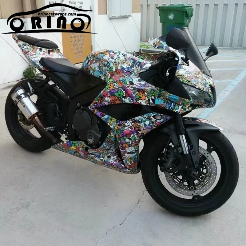 Animal Skull Sticker Bomb Vinyl-6