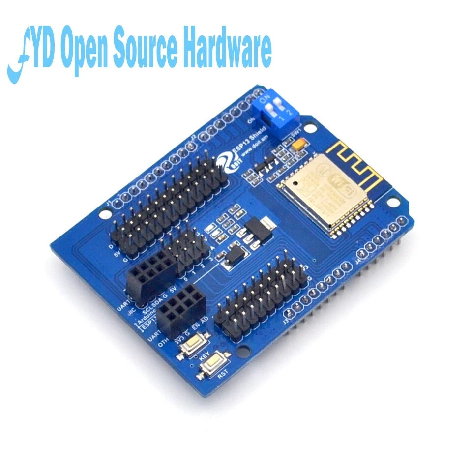 ESP8266 Web Sever Serial WiFi Shield Board Module With ESP-wroom-02 For Arduino UNO R3 2560 | Электронные компоненты и