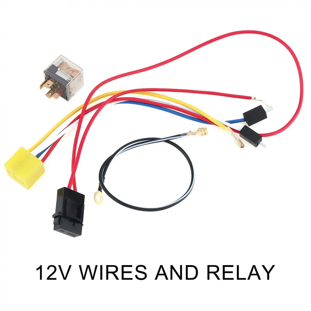  12V Air Compressor+Air Hose +Wires and Relay for Air Horn Car/Truck/Vehicle