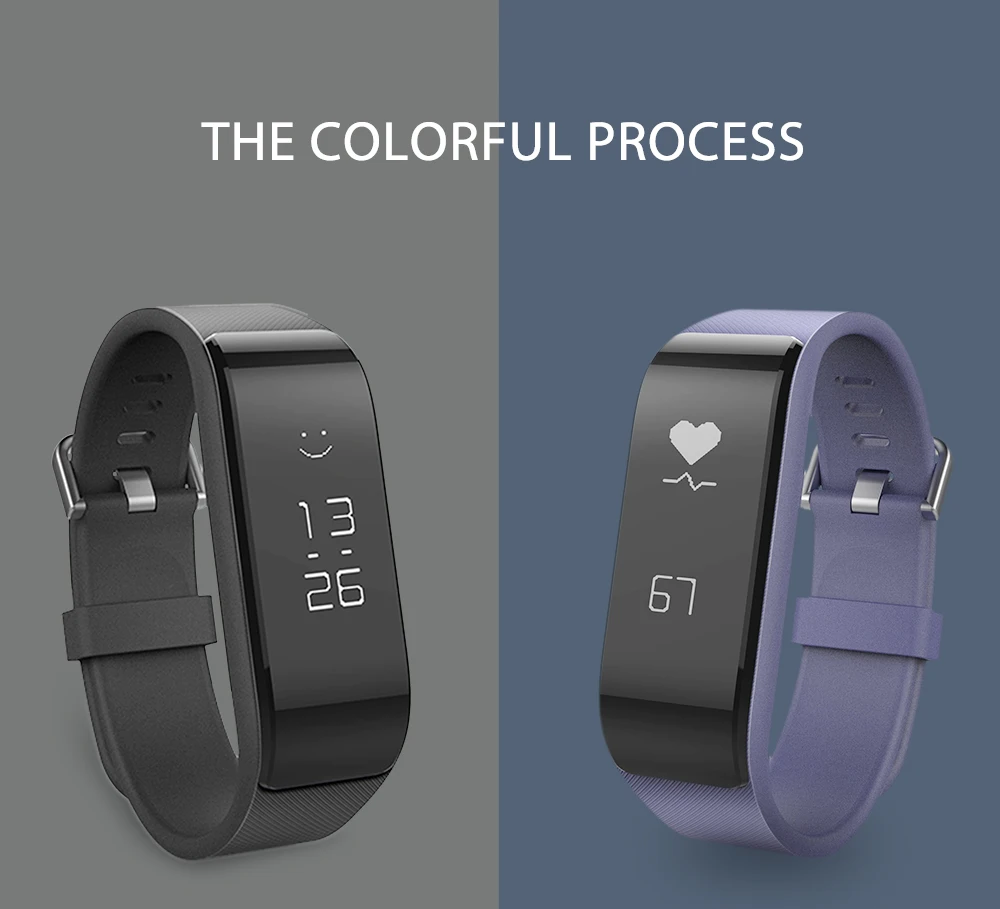 

New Sports Watch Smart Bracelet Bluetooth Step Counter Activity Tracker Heart Rate Monitor Waterproof Men and women Applicable