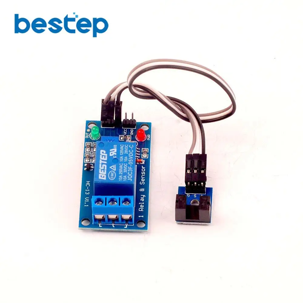 

DC 5V 12V Groove Type Optical Coupler Trigger Speed Sensor Module 1 Channel Relay Module