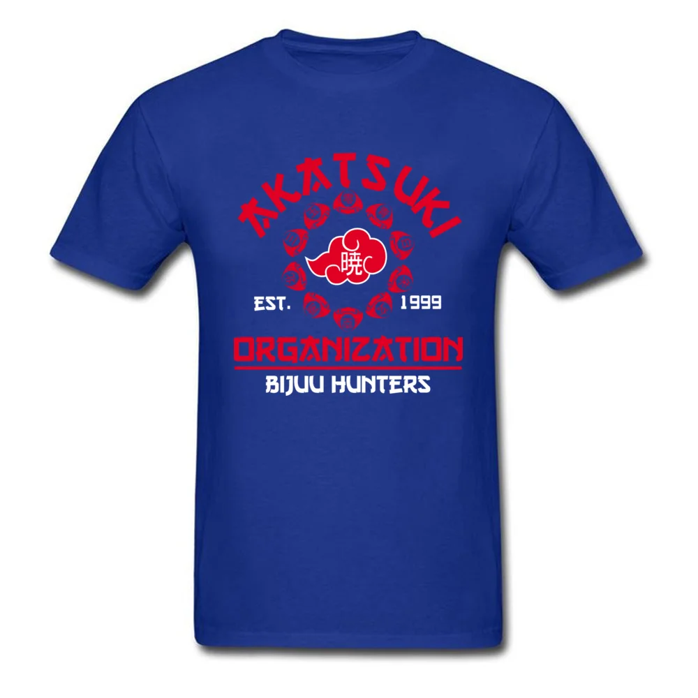 Summer Akatsuki org Man Tshirt New Design Labor Day Short Sleeve Crewneck Cotton Fabric Tops T Shirt Design Clothing Shirt Akatsuki org blue
