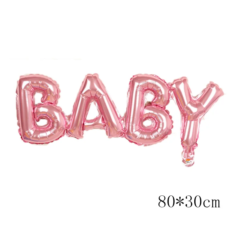 Baby Shower для мальчиков и девочек воздушные шары с буквой 10 шт. С Днем Рождения украшения для тематических вечеринок детский подарок DIY надувные водушные шары - Цвет: SP026B07