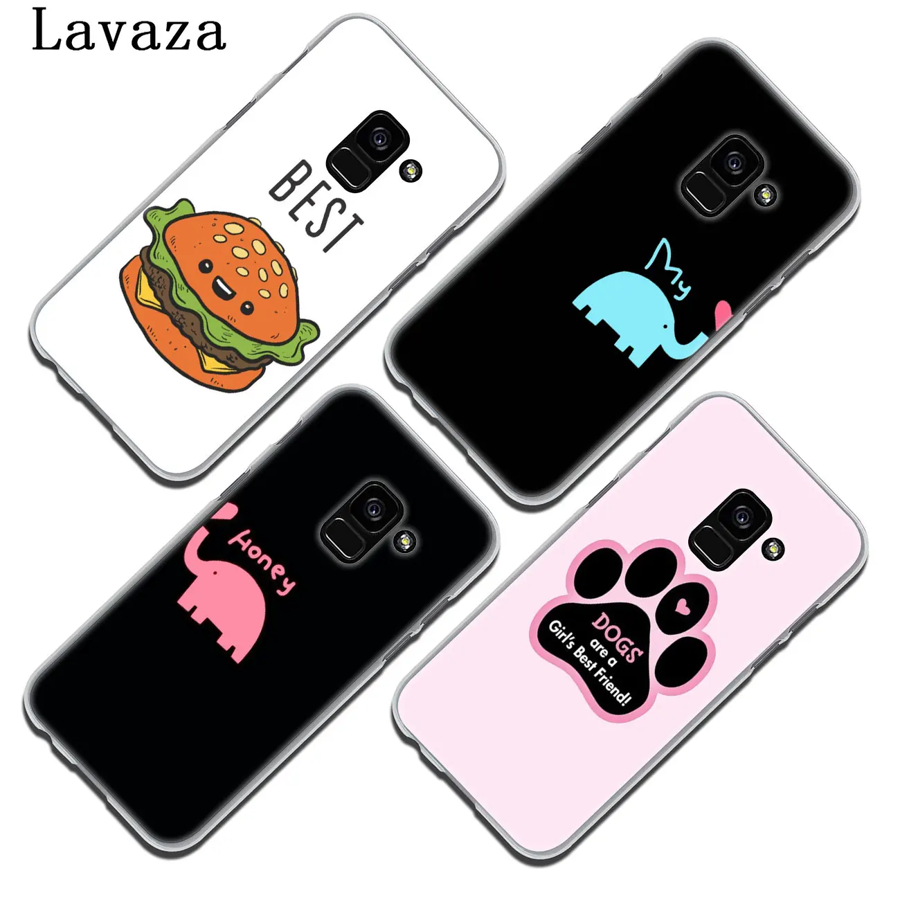 Твердый чехол для телефона Lavaza Best Friends Girl Samsung Galaxy J8 J7 Duo J6 J5 J4 Plus 2018 2017 2016 2015 J2 J3 Prime EU