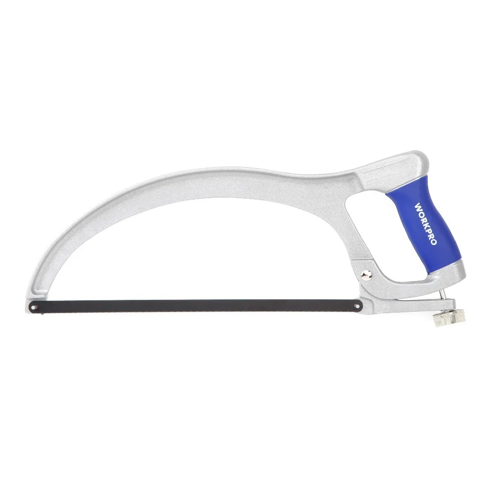 

Free Shipping WORKPRO 12"(305MM) Aluminum Frame Hacksaw Durable Blade Grip Handle Cutting Tool