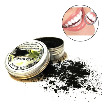 

Nature Bamboo Toothpaste Activated Charcoal Tooth Powders Cleaning Teeth Plaque Tartar Removal Coffee Stains