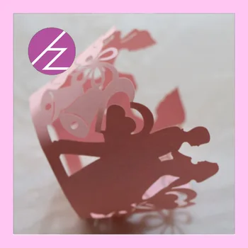 

50Pcs/lot Gold Hot Sell Lace Laser Cut Cupcake Wrapper Liner Baking Cup Wedding Birde&Groom Birthday Party Home Decoration Tools