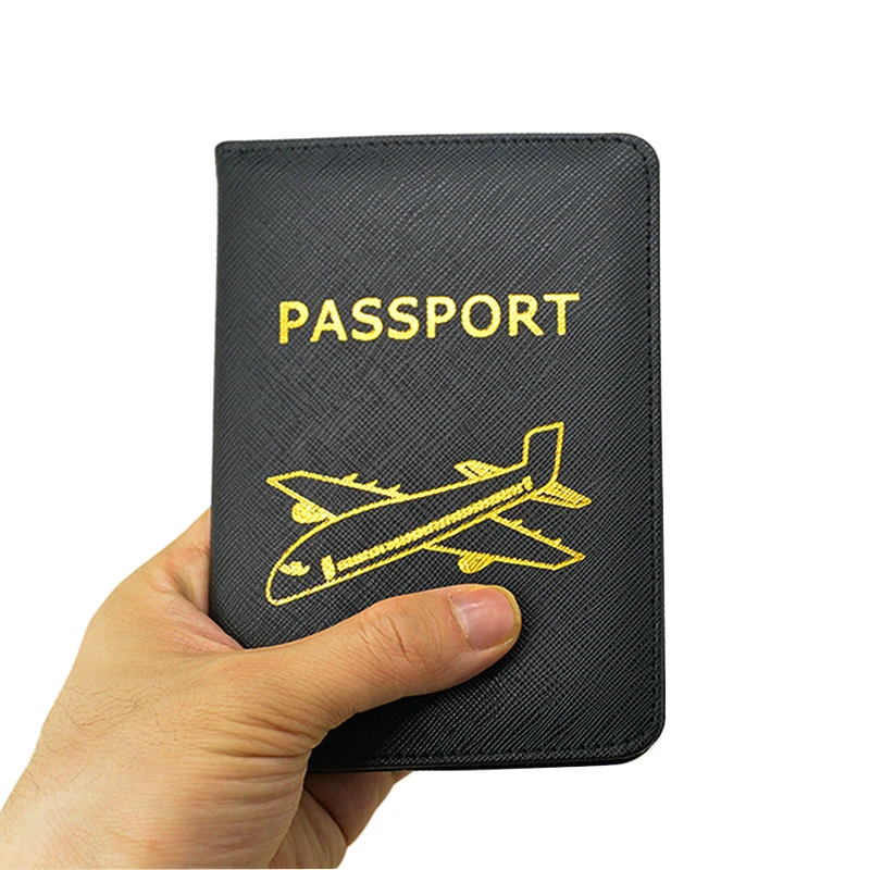 Новый горячий бизнес путешествия Обложка для паспорта самолет обложка для паспорта женщины органайзер для путешествия для паспорта