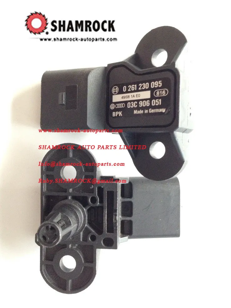 

Intake air pressure sensor / MAP sesnor 0 261 230 095 / 03C 906 051 / 0261230095 / 0279980411 / 03C906051