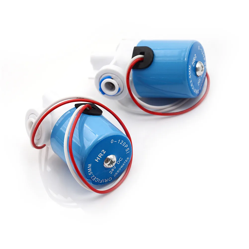 1PC New G1/4" solenoid valve Plastic valve Normally Closed 2-Way valve 0-120PSI 12VDC