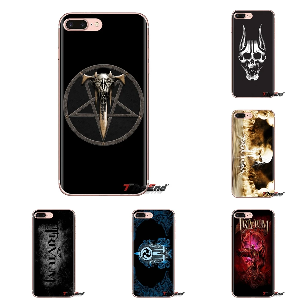 

For iPod Touch Apple iPhone 4 4S 5 5S SE 5C 6 6S 7 8 X XR XS Plus MAX Trivium Europe Metal Rock Band poster Silicone Phone Cases