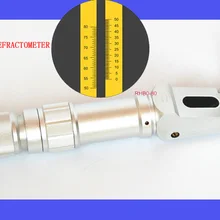 Отличного качества Ручные рефрактометры Брикса(0-80% БРИКС) RHB0-80(две весы