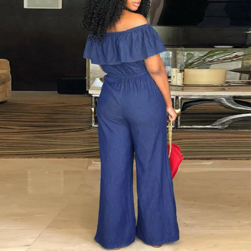 Boho Women Off Shoulder Short Sleeve Playsuit Jumpsuits Loose Plus Size Party Solid Color Jumpsuit Trouser Overall Sunsuits New Boho Women Off Shoulder Short Sleeve Playsuit Jumpsuits Loose Plus Size Party Solid Color Jumpsuit Trouser Overall Sunsuits New