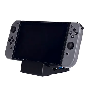 

Portable Replacement Dock Case for Nintend Switch Dock Cooling Base Diy Modified Portable Mini Video Game Console Charging Dock