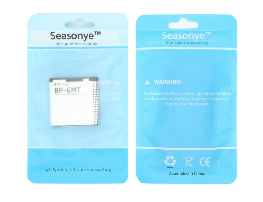 Seasonye BP-6MT / BP6MT BP 6MT 1050 мА/ч аккумуляторная батарея для Nokia 5610 6110 6500 6720 6720C E51 E51i N78 N81 N82