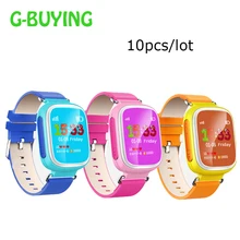 DHL10pcs/лот малыш gps умные часы-браслет с поддержкой SOS устройство для определения местоположения устройства трекер для малыша безопасный анти-потерянный монитор младенца подарков Q80