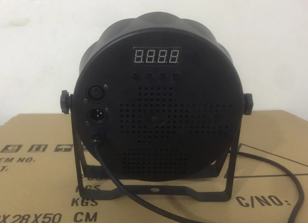 Новинка 18x12 Вт RGBW 4 в 1 16 бит затемнение светодиодные банки сценисветильник свет