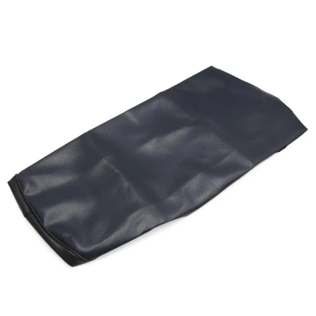

uxcell Black Faux Leather Motorcycle Saddle Skins Seat Cover Protector for GY6 125
