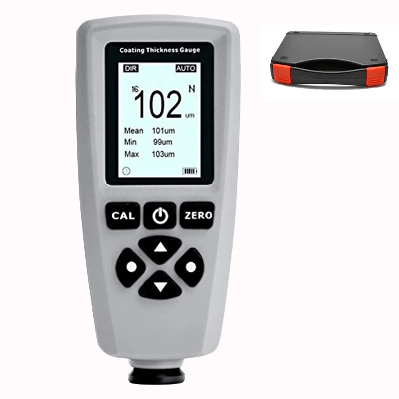 

EC-770S Coating Paint Thickness Gauge AUTO Tester F&NF Range 0-2000um Paint Coating Thickness Width Measuring Tester
