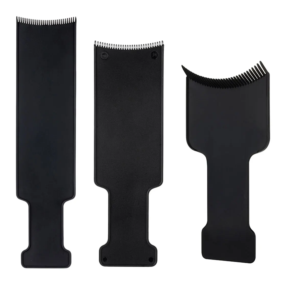 

Hair Styling Tool Black Plastic Brushes Bleach Tint Comb Perm Application Brush Tool Dye Coloring Pet Comb