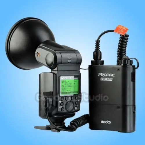 

Godox AD360II-C 360W GN80 Flash Speedlite + PB960 Battery Black Kit for Canon