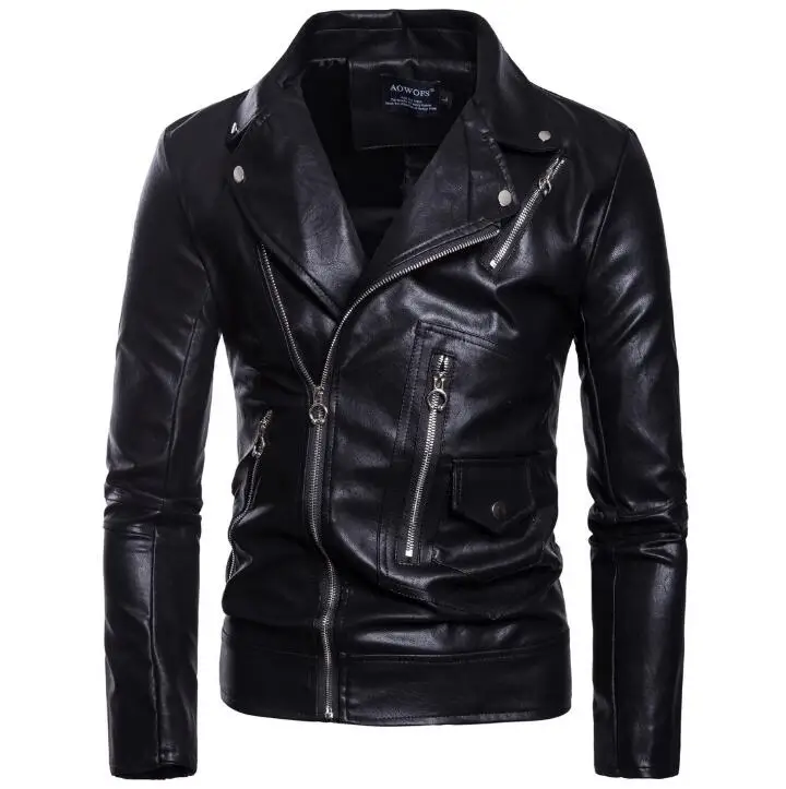 2019 New Winter Men Genuine Leather Jacket Slim Fit Waterproof Warm Male Jackets Coats High Quality Motorcycle Hip Hop Clothing