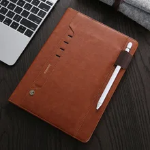Роскошный чехол для iPad Pro, 11 дюймов,, выпуск, бизнес, складная подставка, чехол-книжка с отделением для карт, Кошелек, Чехол для iPad Pro 11, чехол s Coque
