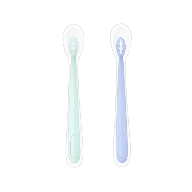 Baby Soft silicone feeding spoon baby Spoon | Мать и ребенок