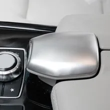 Консоли центральный подлокотник коробка переключения отделкой Стильный чехол для автомобиля подходит для Mercedes Benz E Class CLS E200L 260L W212 2010-15
