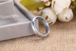 Настоящее натуральное кольцо Gibeon с железным метеоритом для женщин и мужчин, Ювелирное кольцо, серебряная круглой формы, размер США 5, 6, 7, 8, 9