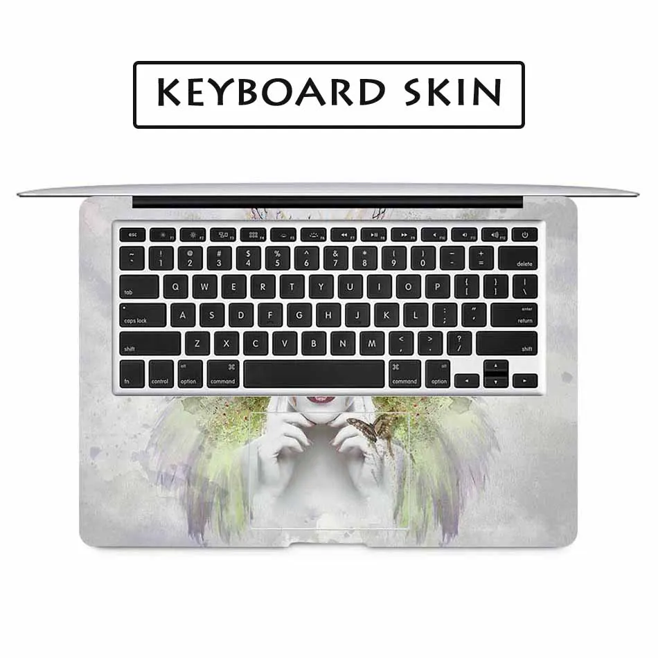 Наклейка для Apple Macbook Pro Air Retina 11 дюймов 12 13 15 Mac Защитная пленка ноутбука с полным