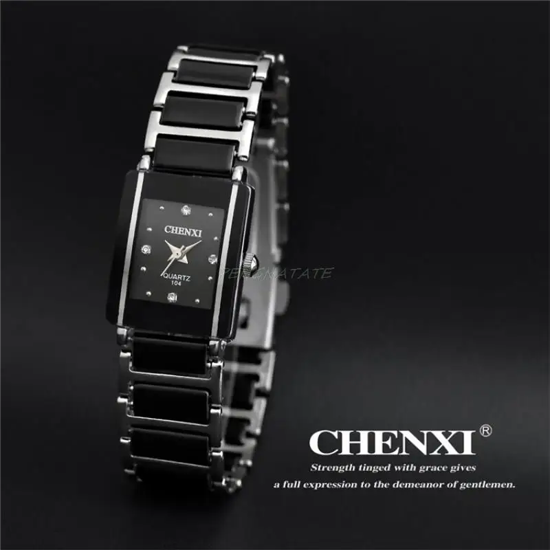 CHENXI новые модные женские часы Мужские лучший бренд класса люкс наручные часы Мужские Женские кварцевые часы керамические водонепроницаемые часы Montre Femme