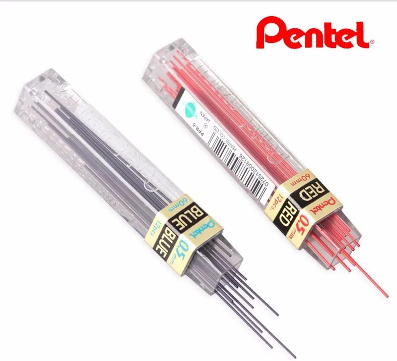 Pentel механический карандаш свинцовый карандаш заправка 0,5 PPB-5 PPR-5 Японии